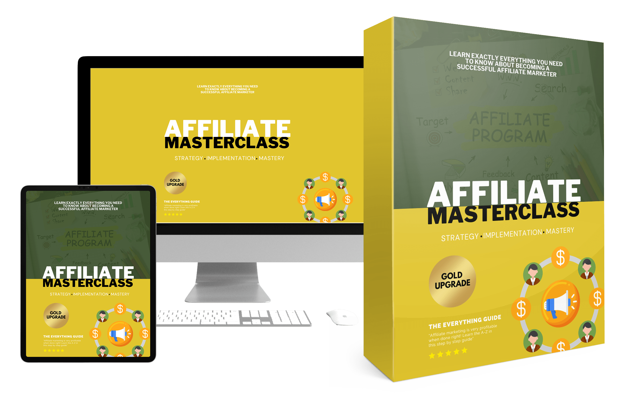 Affiliate Marketing Masterclass (Videos, Audio & eBook)